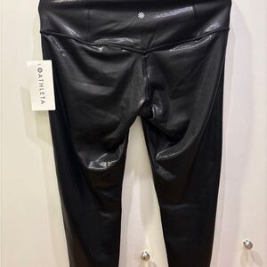Athleta Elation Shine Black Leggings